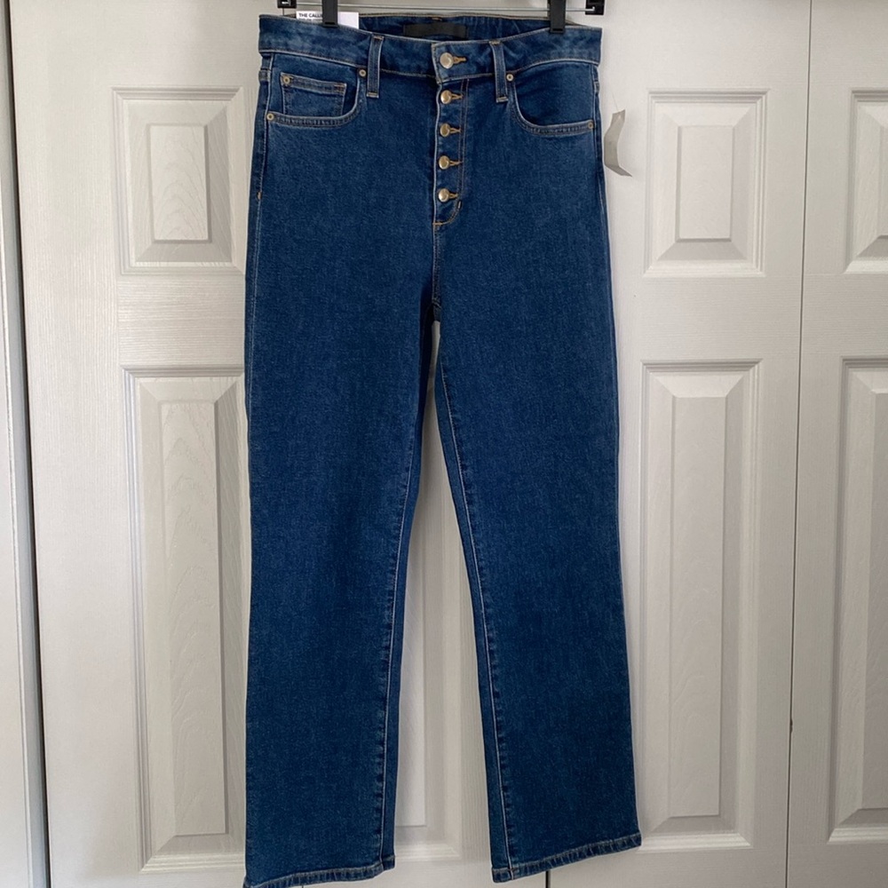 Joe’s Jeans The Callie High Rise Cropped Boot size 28